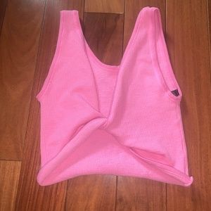 pink butterfly tank top from urban outfitters